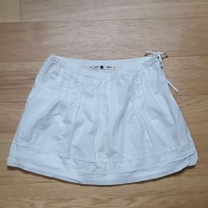 100% cotton Gap white skirt
